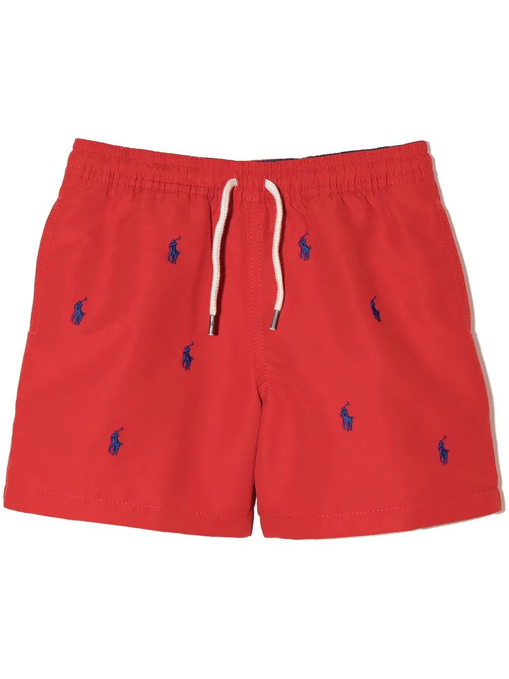 

Плавки-шорты с вышивкой Polo Pony POLO RALPH LAUREN KIDS, красный