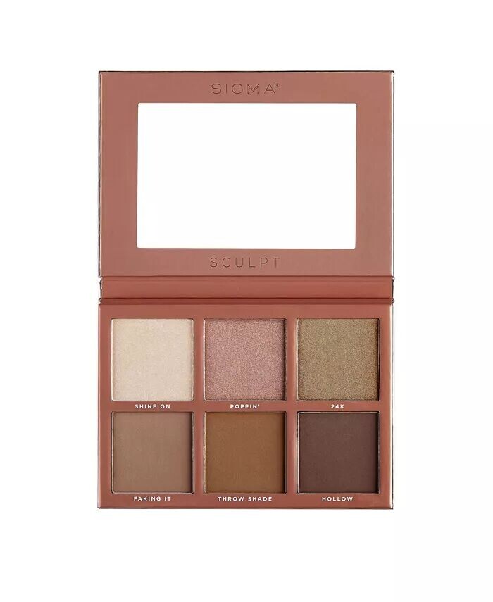 

Палетка для контуринга Sculpt Highlight Sigma Beauty, цвет Camel