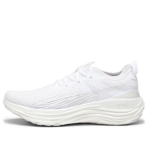 

Кроссовки foreverrun nitro knit 'white feather grey' Puma, белый