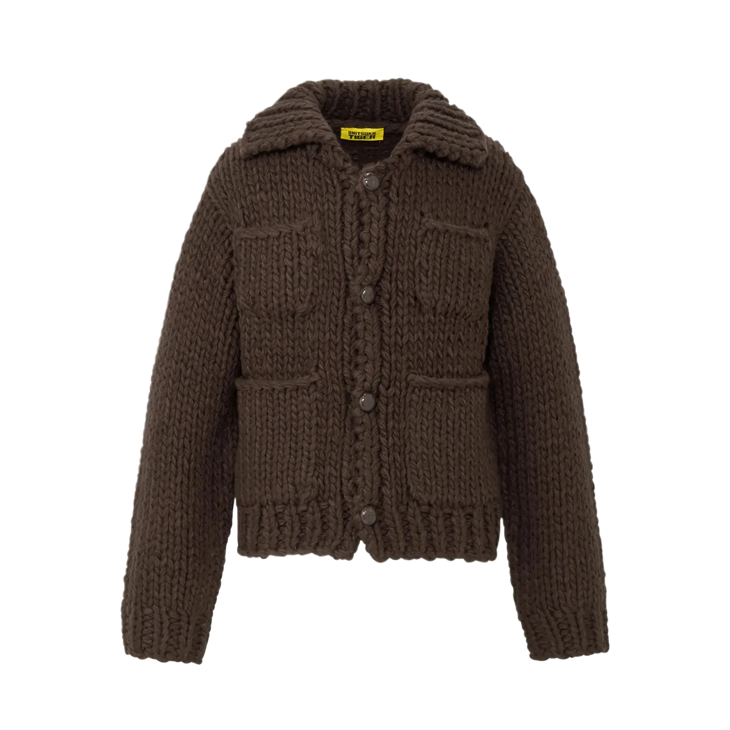 

Onitsuka Tiger Трикотажный свитер мужской коричневый