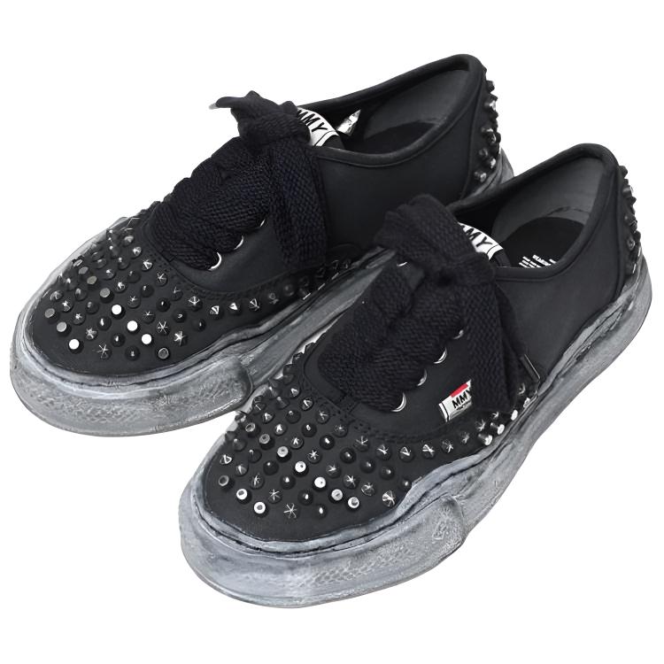 MIHARA YASUHIRO Кроссовки для скейтбординга Baker Abrasion Resistant Low top мужские черные — фото 3