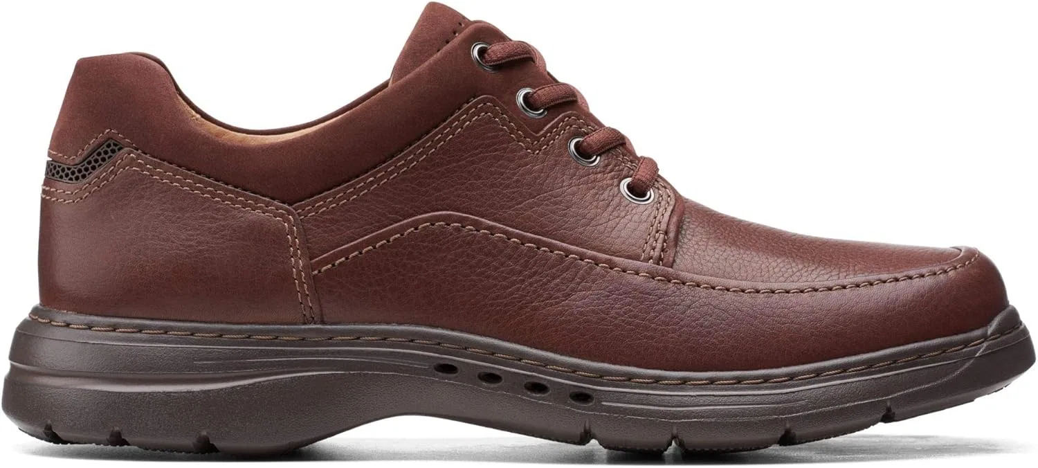 Мужские туфли на шнуровке Clarks UnBrawley, 2-Brown — фото 2