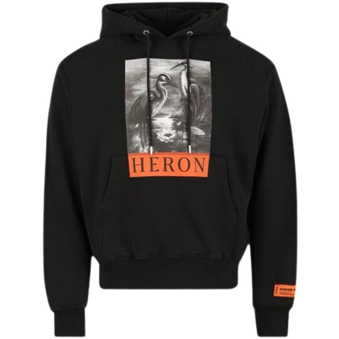 

Черный худи с логотипом Boxed Heron Heron Preston, черный