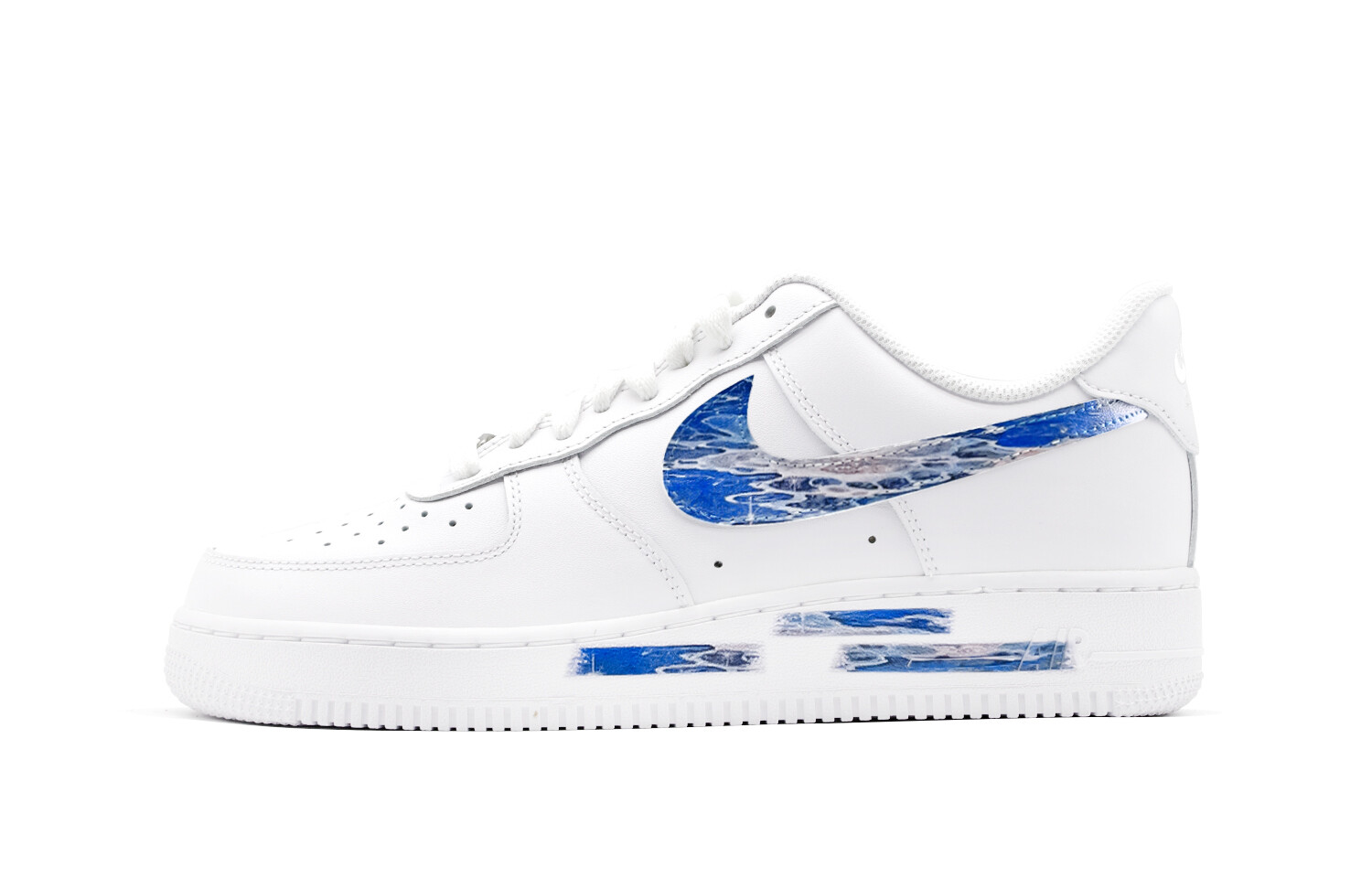 

Кроссовки Nike Air Force 1 Skateboarding Shoes Women's Low-top White/blue, синий/белый