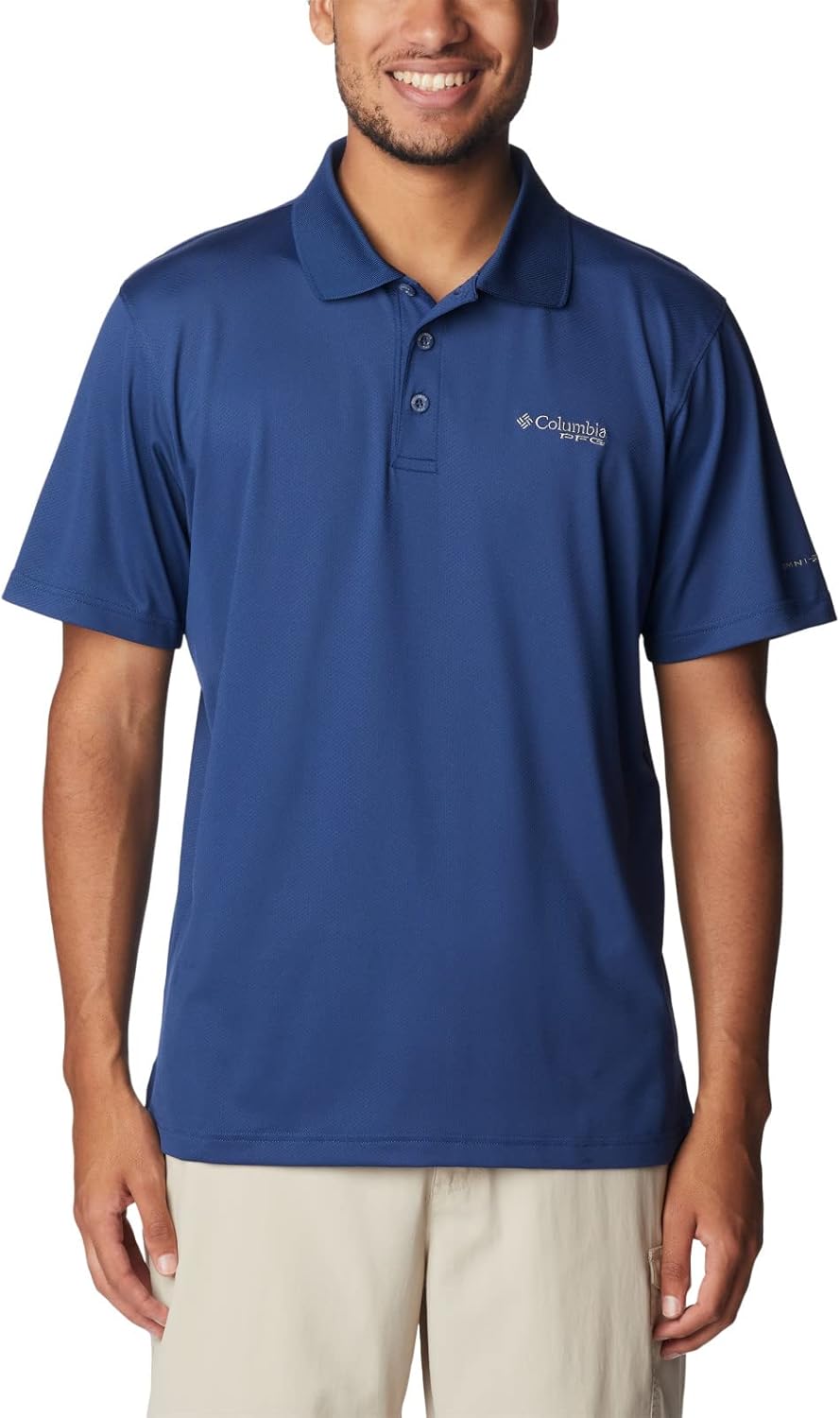 

Columbia мужская футболка-поло Low Drag Offshore, Carbon