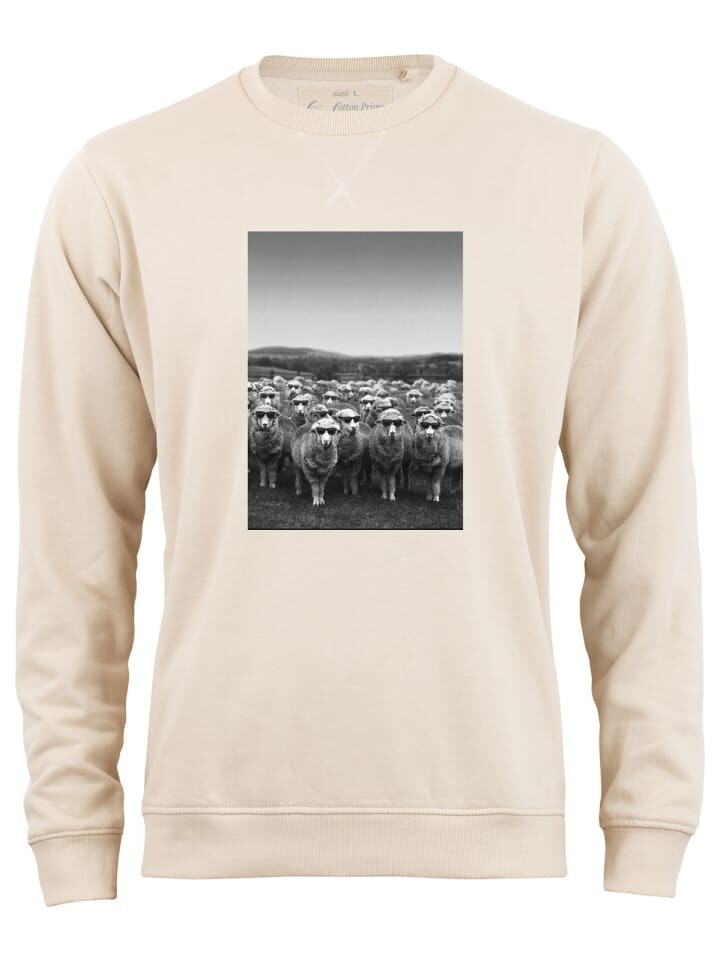 

Толстовка Cotton Prime Sweatshirt Schafe, бежевый