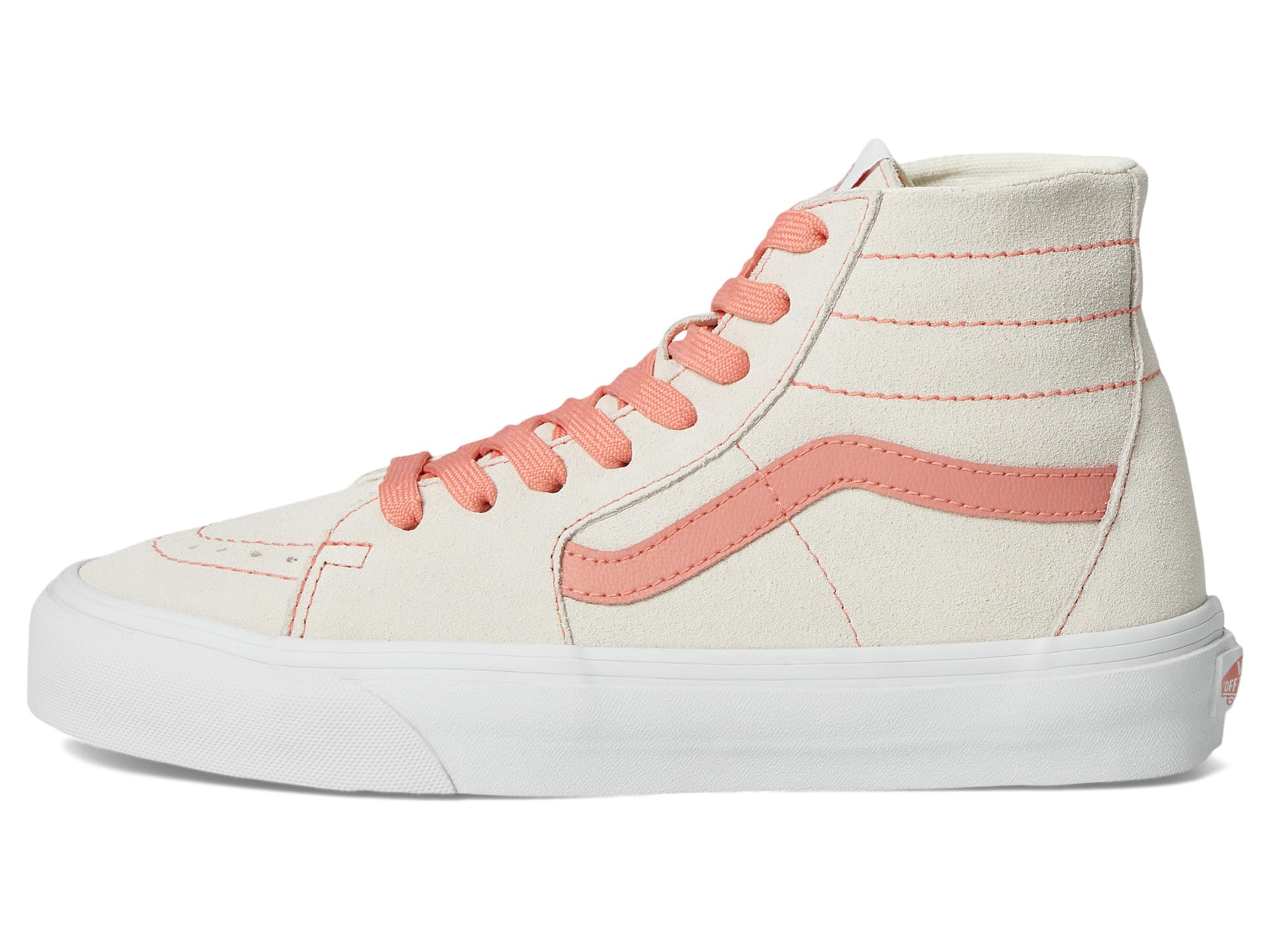 Кроссовки Unisex Vans Sk8-Hi Tapered, цвет Pop Color Egret — фото 4