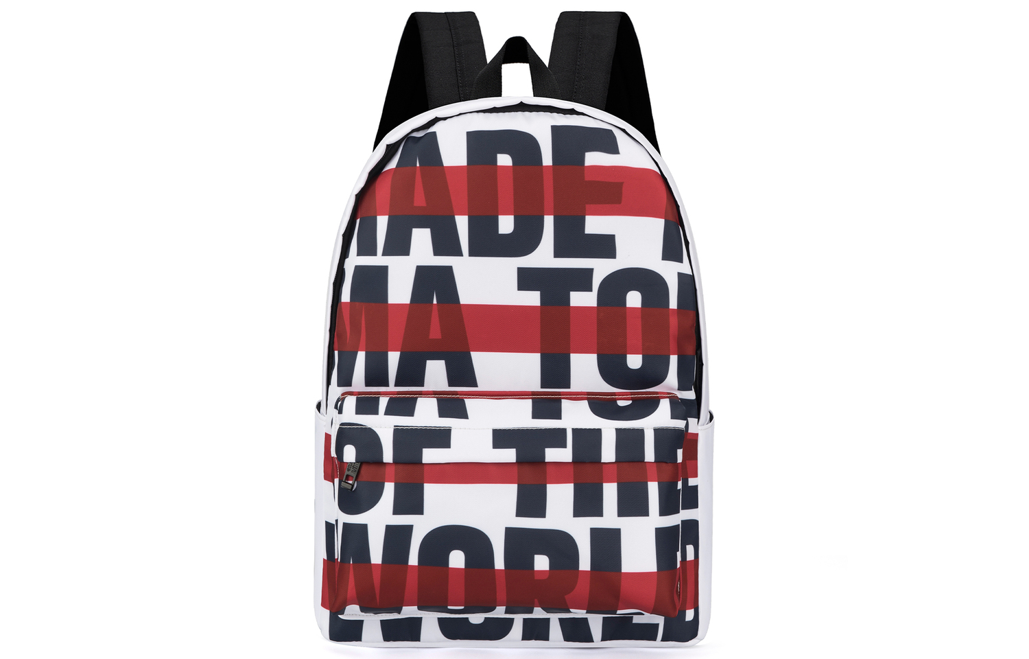 

Полиэстеровый Водоотталкивающий Рюкзак Средний Унисекс Белый ONRF, Красный Комбо 3