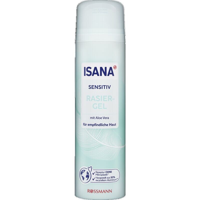 

Чувствительный гель для бритья ISANA, 200 ml