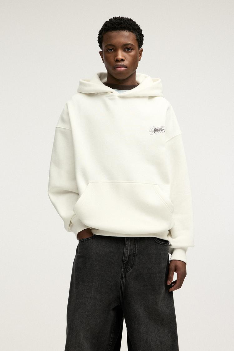 

Толстовка с логотипом Stwd Pull And Bear, белый