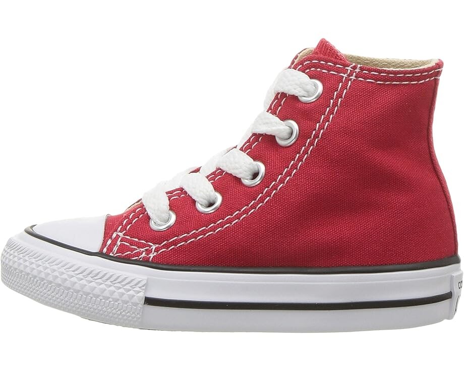 Кроссовки Converse Kids Chuck Taylor All Star Core Hi, красный — фото 4