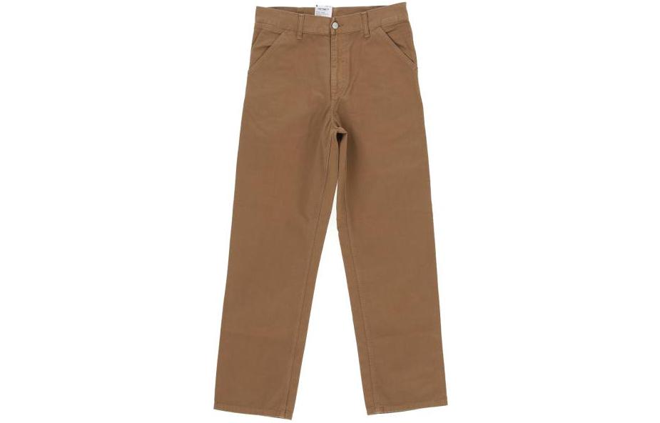 

Прямые джинсы средней посадки Carhartt WIP, коричневый