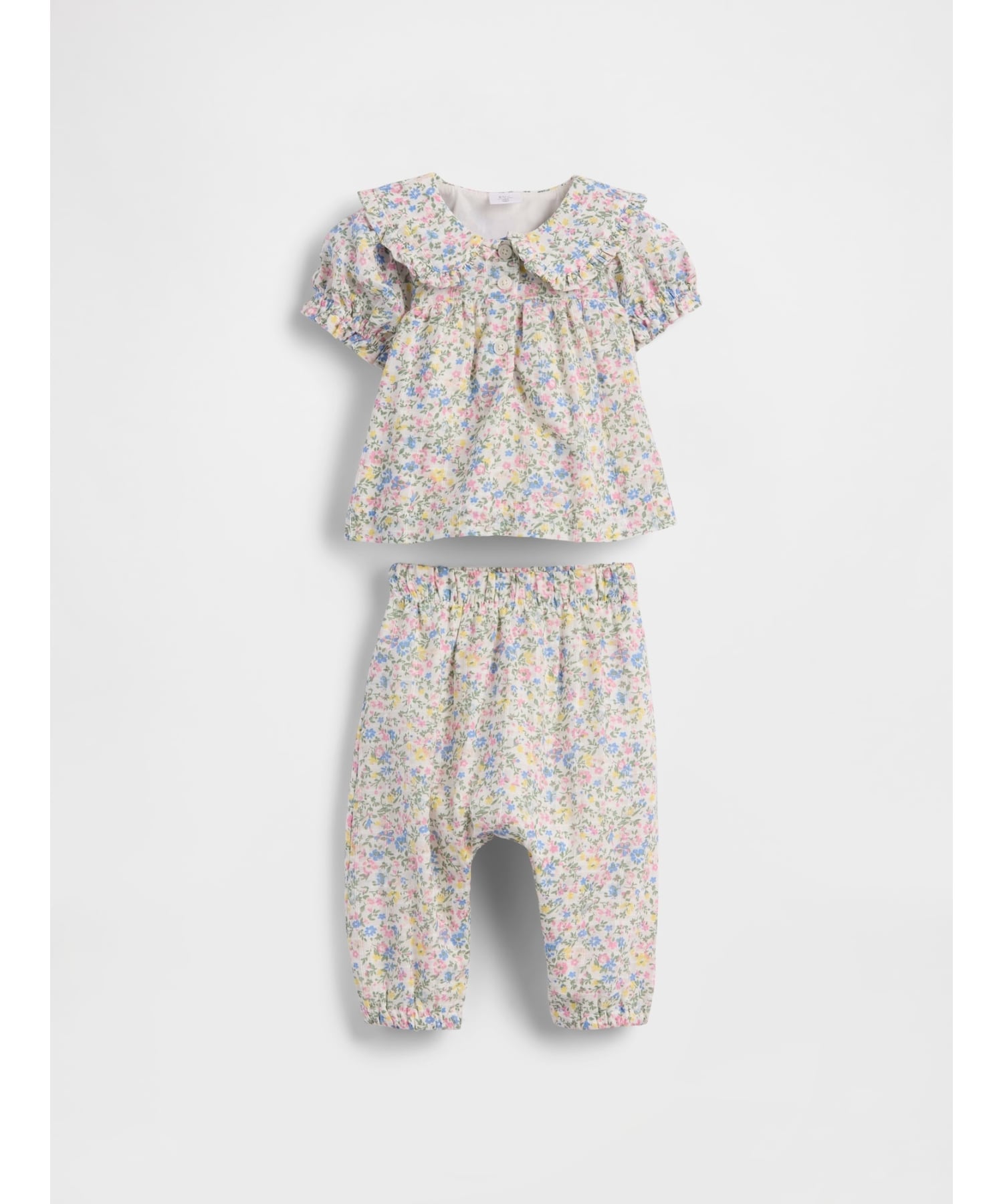(K) Комплект одежды с оборками и пышными рукавами (для малышей) GAP, FLORAL_PRINT