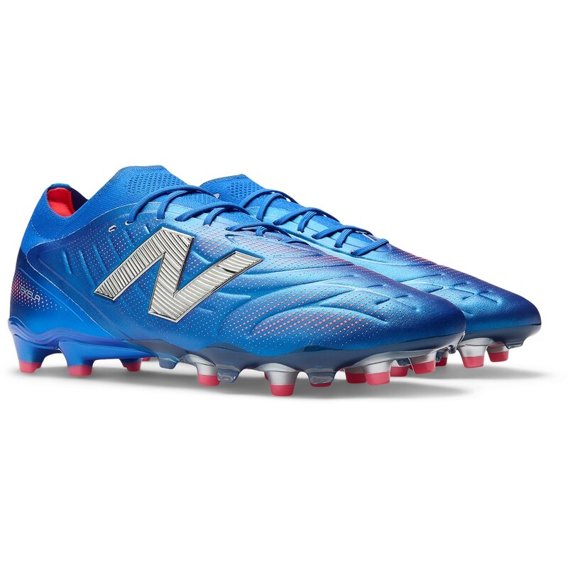 Футбольные бутсы для игры на траве Tekela Elite Low Laced FG V5 New Balance, синий — фото 4