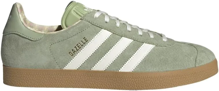 Мужские кроссовки Adidas Gazelle для зала, зеленый — фото 3