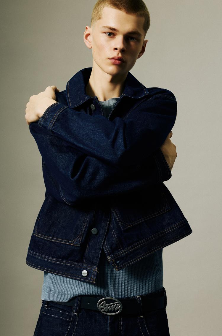 

Ремень из искусственной кожи Stwd Pull And Bear, черный