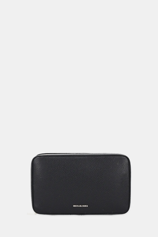 

Кожаная косметичка Michael Michael Kors, черный