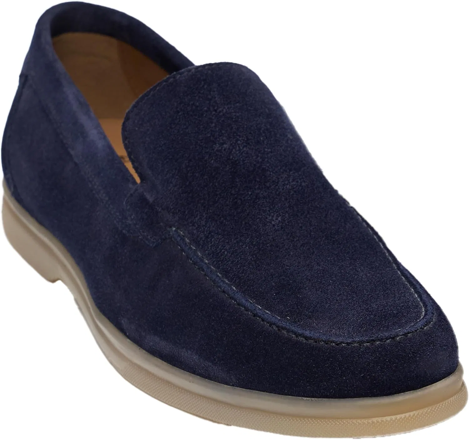Лоферы из замши, повседневные, Navy Blue SIRRI