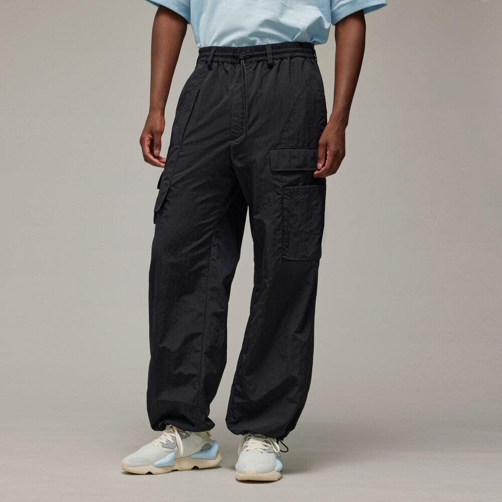 

Брюки Adidas Y-3 CRINKLE NYLON PANTS, черный