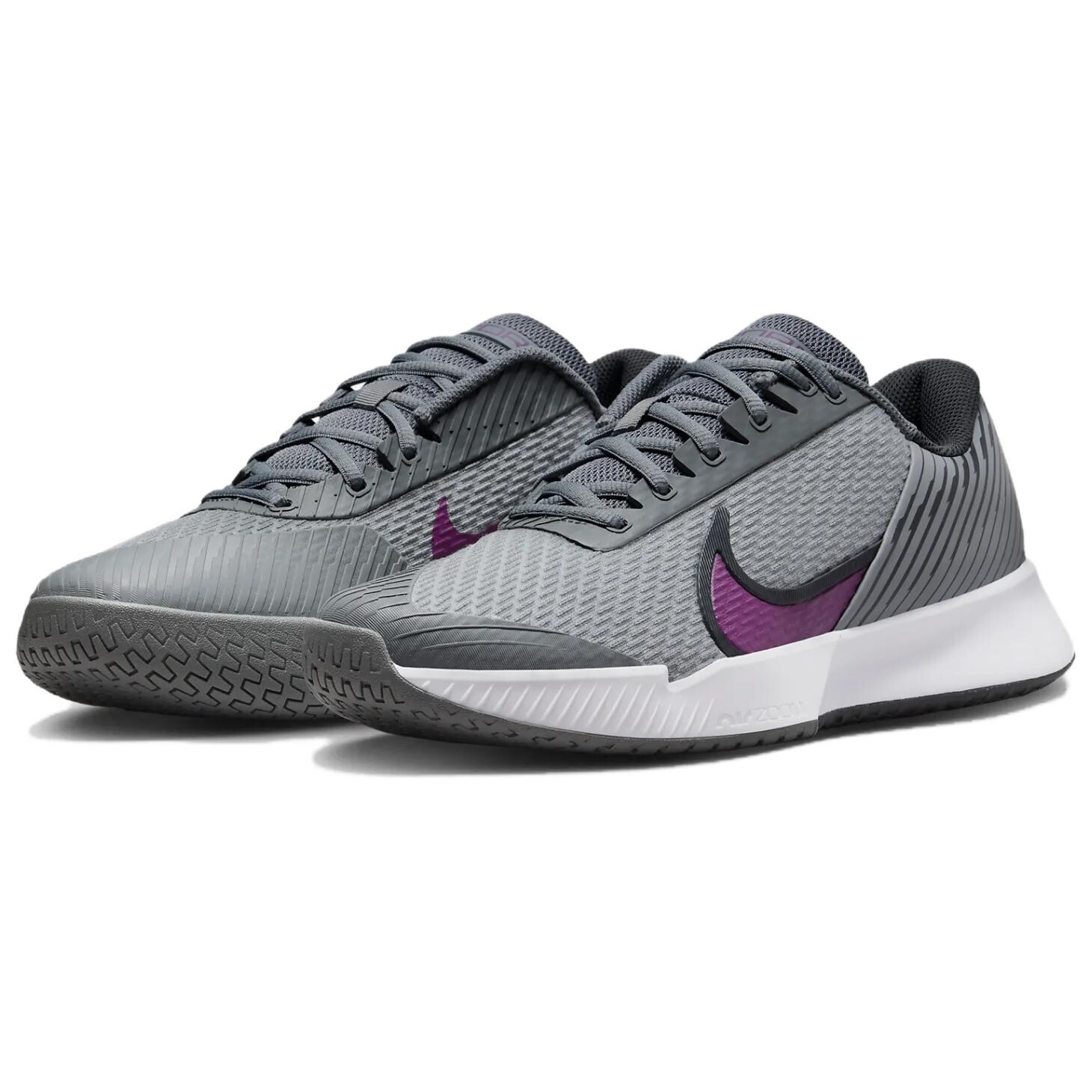 Теннисные кроссовки Air Zoom Vapor Pro 2 мужские низкие серые Nike — фото 3