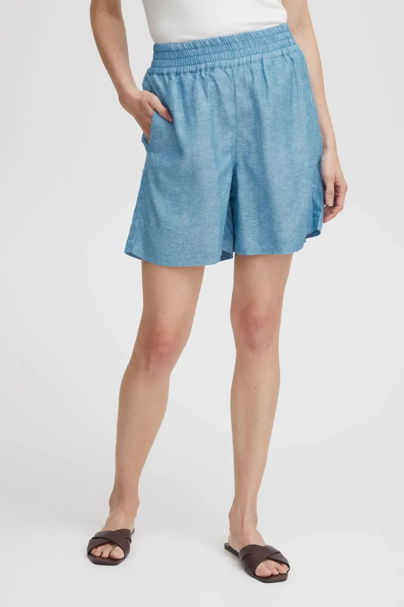 

Fransa Шорты " Fransa FRLin", цвет Malibu Blue Melange