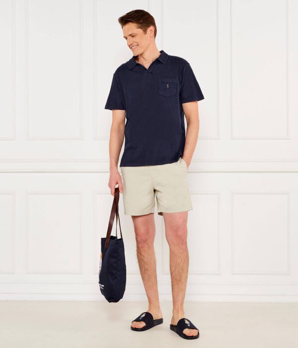 Рубашка поло Regular fit Polo Ralph Lauren, синий — фото 2