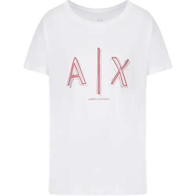 

Футболка женская белая EMPORIO ARMANI