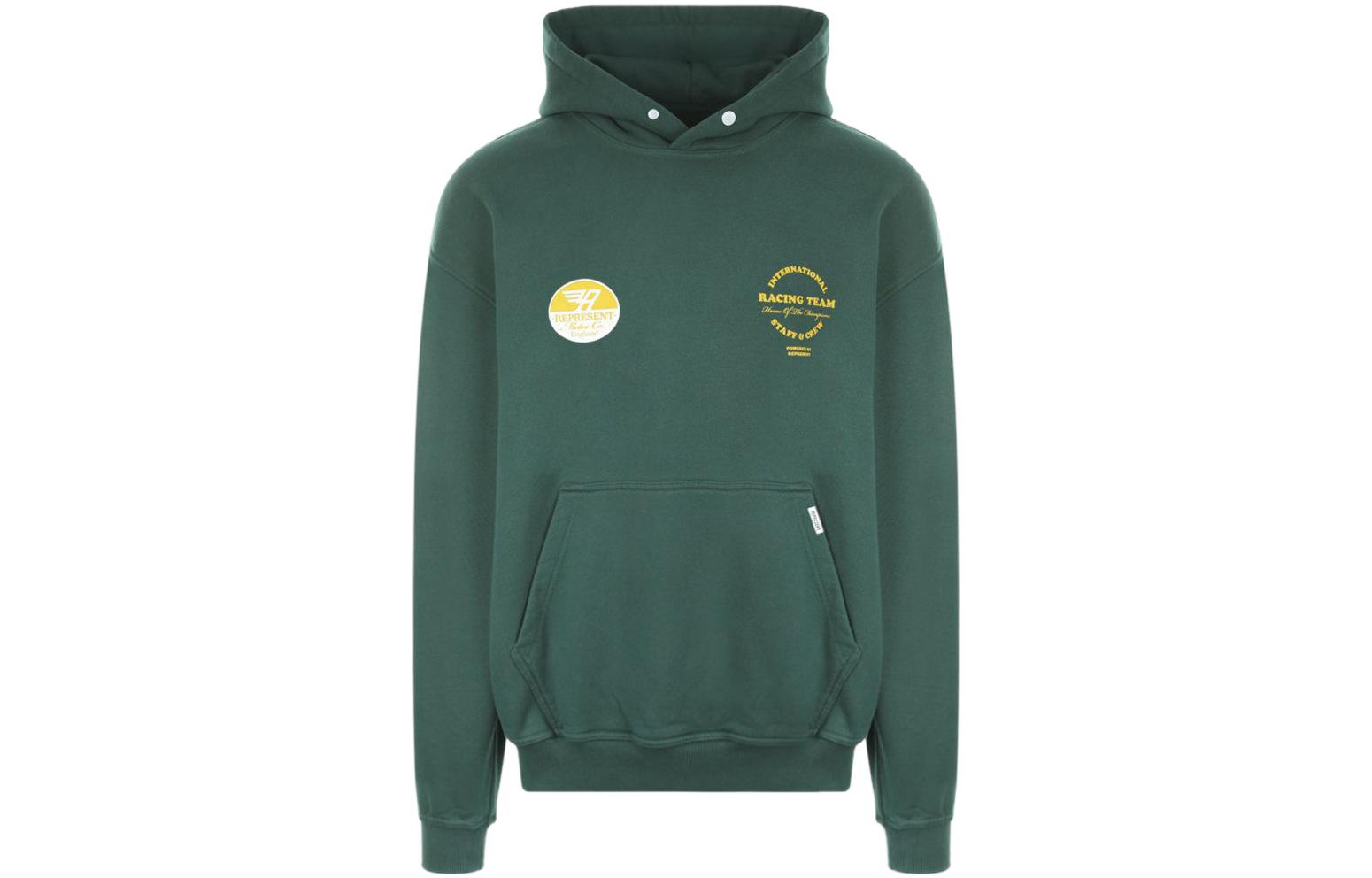 

Свитшот унисекс зеленый REPRESENT
