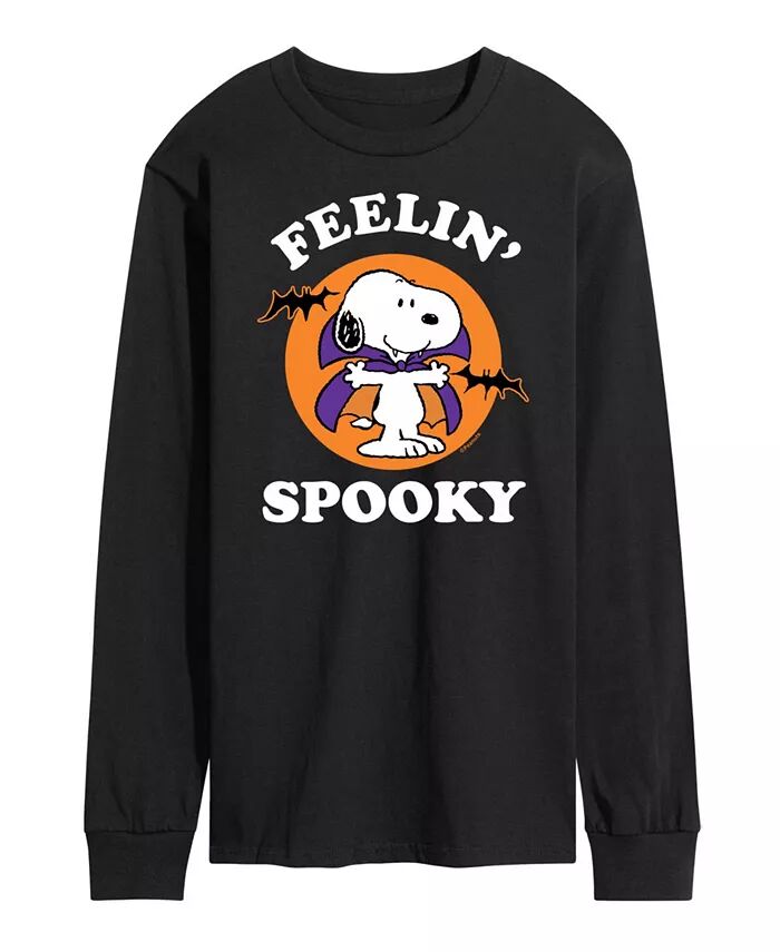 

Мужская футболка Peanuts Feelin' Spooky AIRWAVES, черный