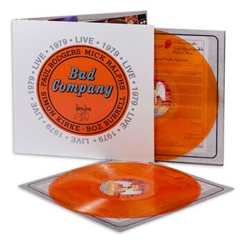 

Виниловая пластинка Bad Company - Live 1979 Opaque Orange