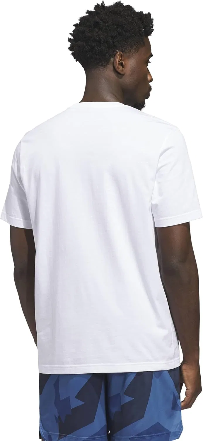 Футболка Adidas Men's Legends Graphic, белый — фото 3