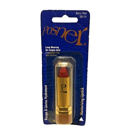 

Помада Berry Red 38114 Совершенно новая, запечатанная, 0,13 унции Posner