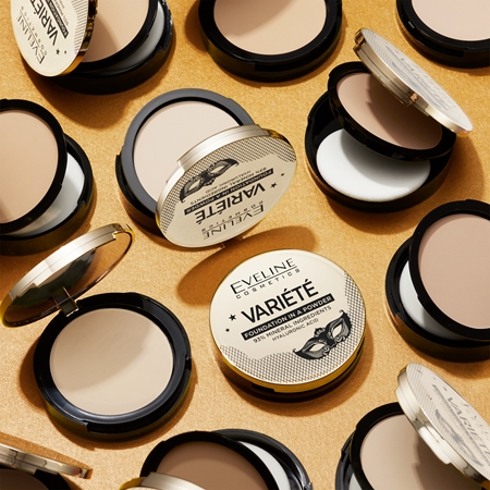 Компактный минеральный порошок с аппликатором Eveline Cosmetics Variété, 01 Light 8 g — фото 3