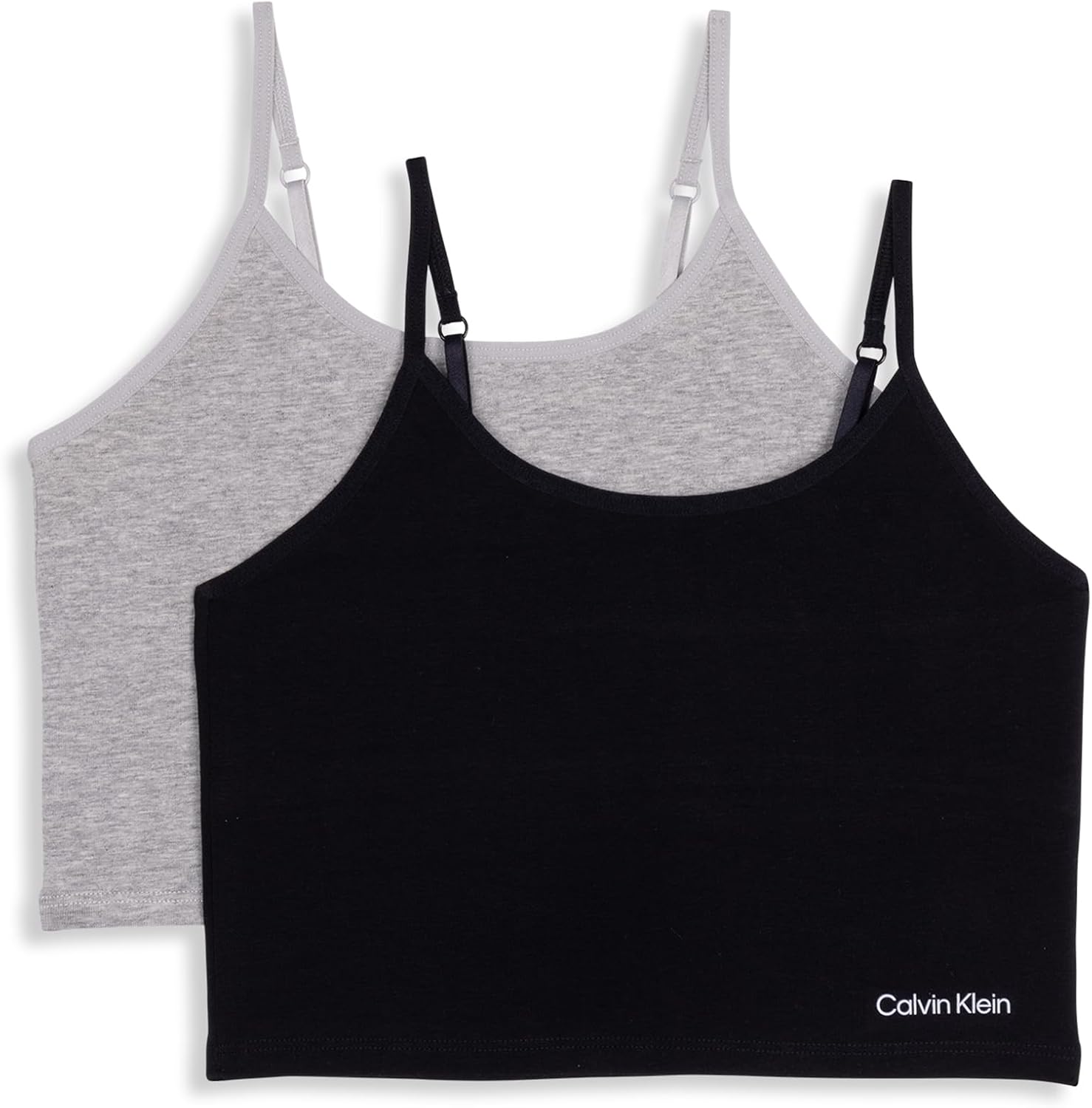 

Набор из 2 бюстгальтеров-комбинаций Calvin Klein Girls, Black/Heather Gray