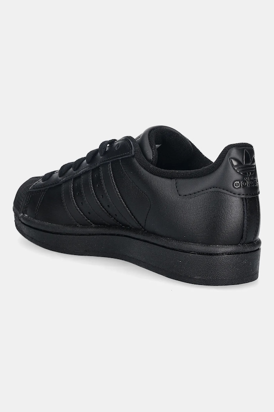 Кожаные кроссовки Superstar II Adidas Originals,  черный — фото 3