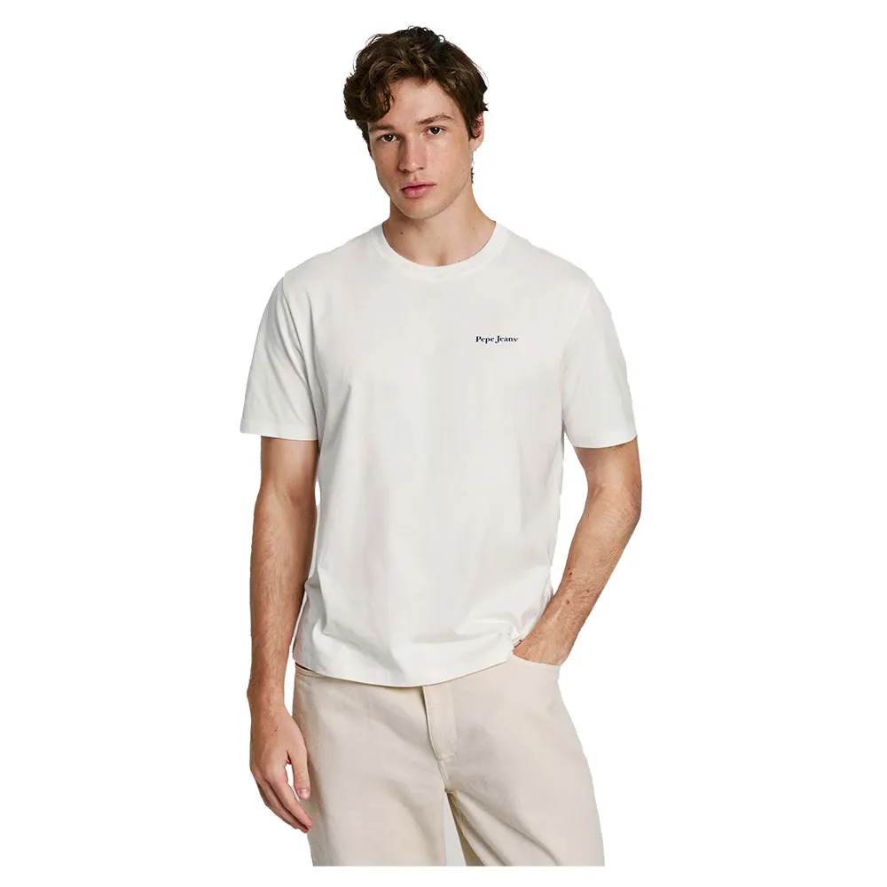 

Футболка с коротким рукавом Pepe Jeans Axel C, белый