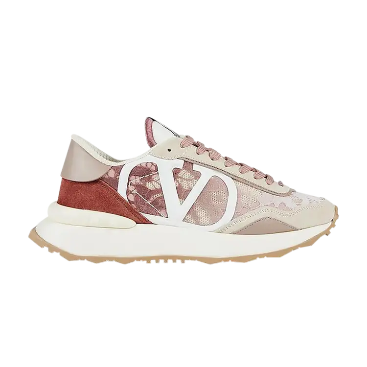

Кроссовки Valentino Lacerunner, розовый