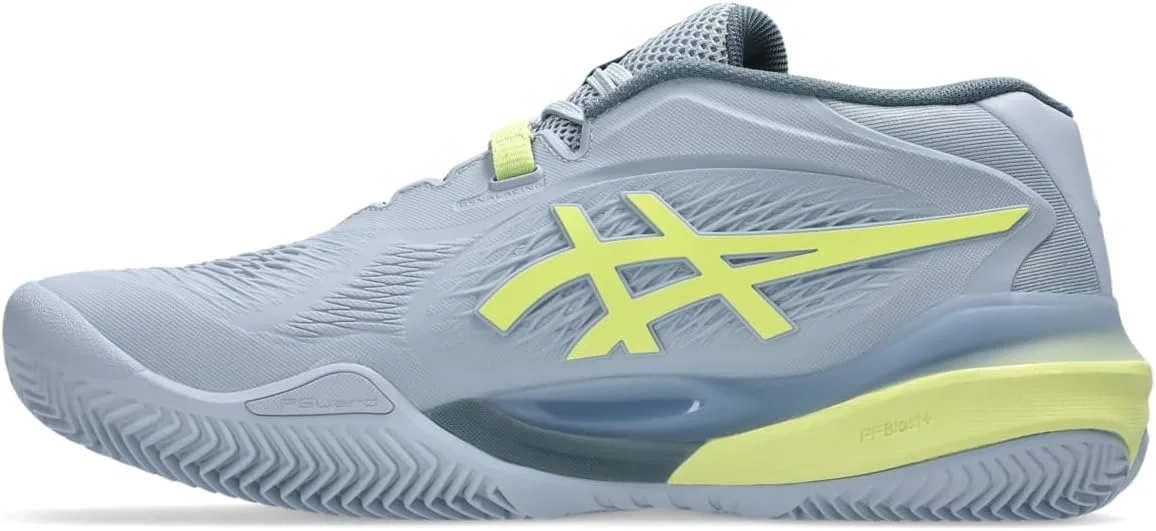 Кроссовки для тенниса ASICS Gel-Resolution X, Grey Blue/Pistachio — фото 4