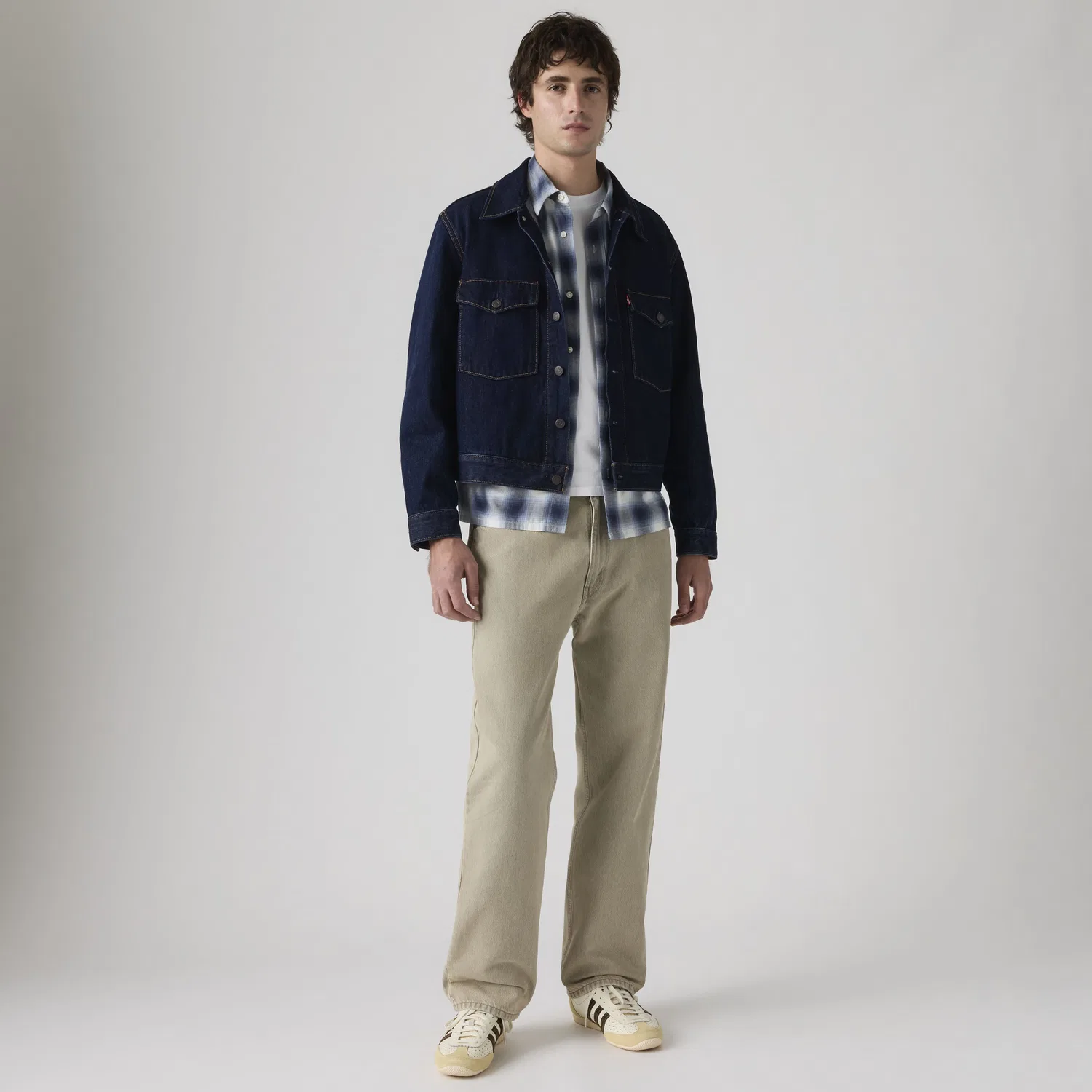 Мужские джинсы прямого кроя 565 Levi's, Grey