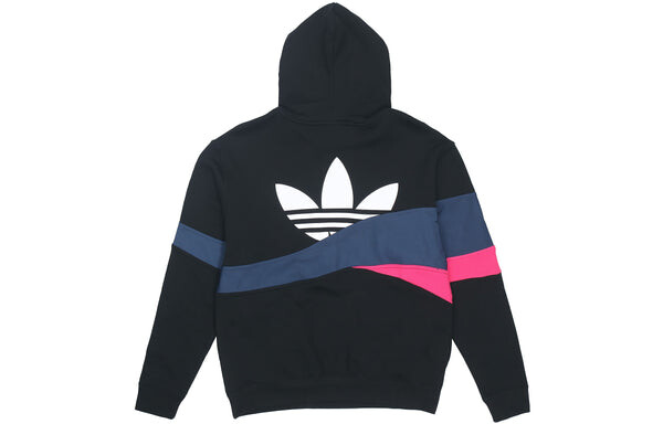 Толстовка Men's adidas originals Colorblock Large Logo Sports Black, мультиколор — фото 2