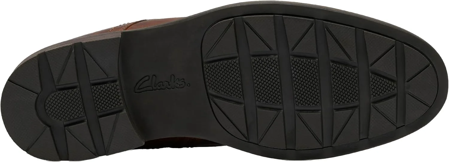 Мужские ботинки Челси Clarks Emmet с молнией, коричневый — фото 3