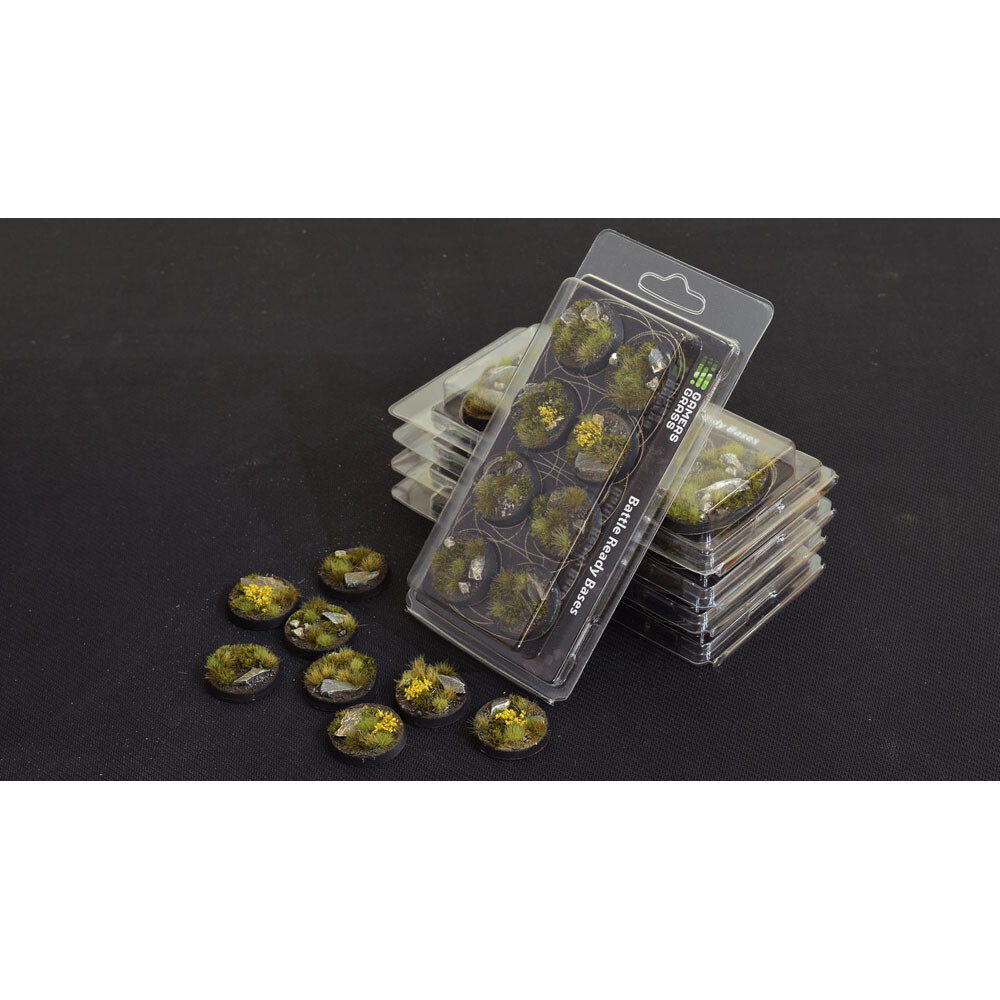 

Аксессуары Gamers Grass Battle Ready Bases: Highland - Round 32mm (8)
