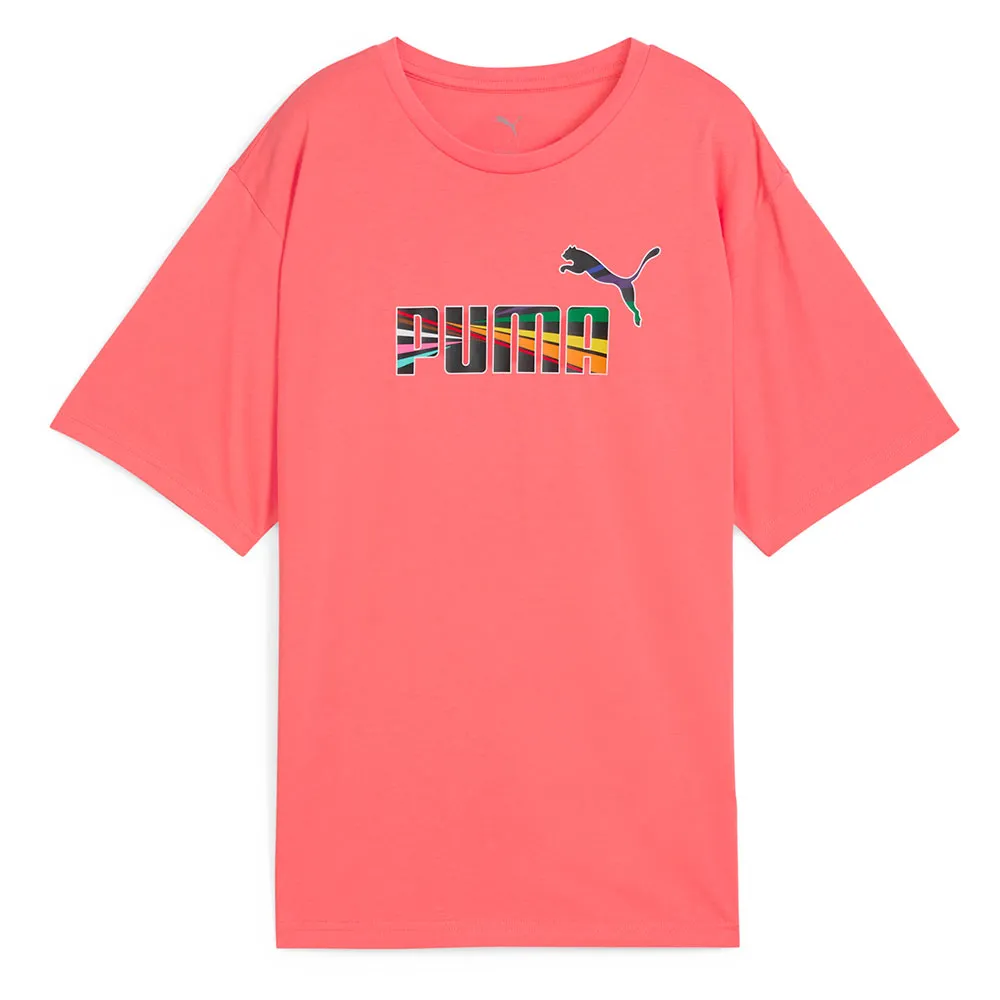 

Футболка с коротким рукавом Puma Love United Relaxed Fit, оранжевый