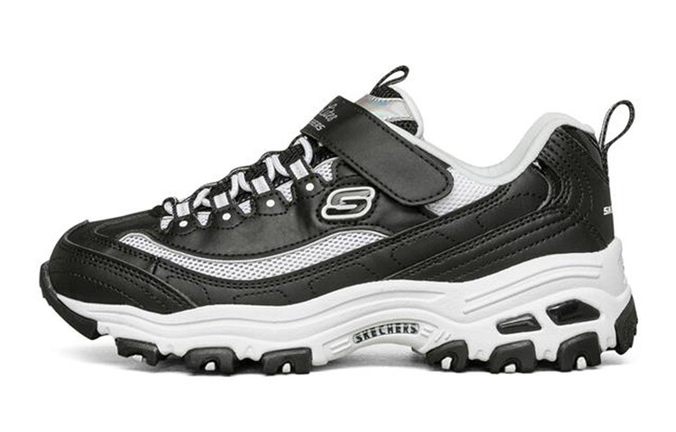 

Кроссовки детские серии D"LITES GS Low-top, черные/белые Skechers