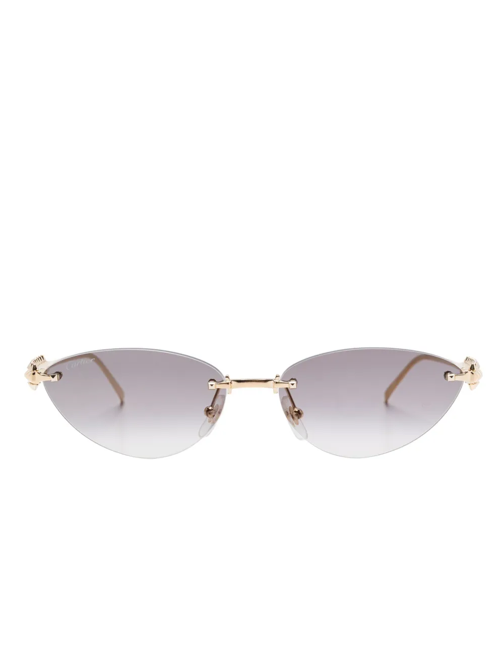 

Солнцезащитные очки Clash Cartier Eyewear, золотой