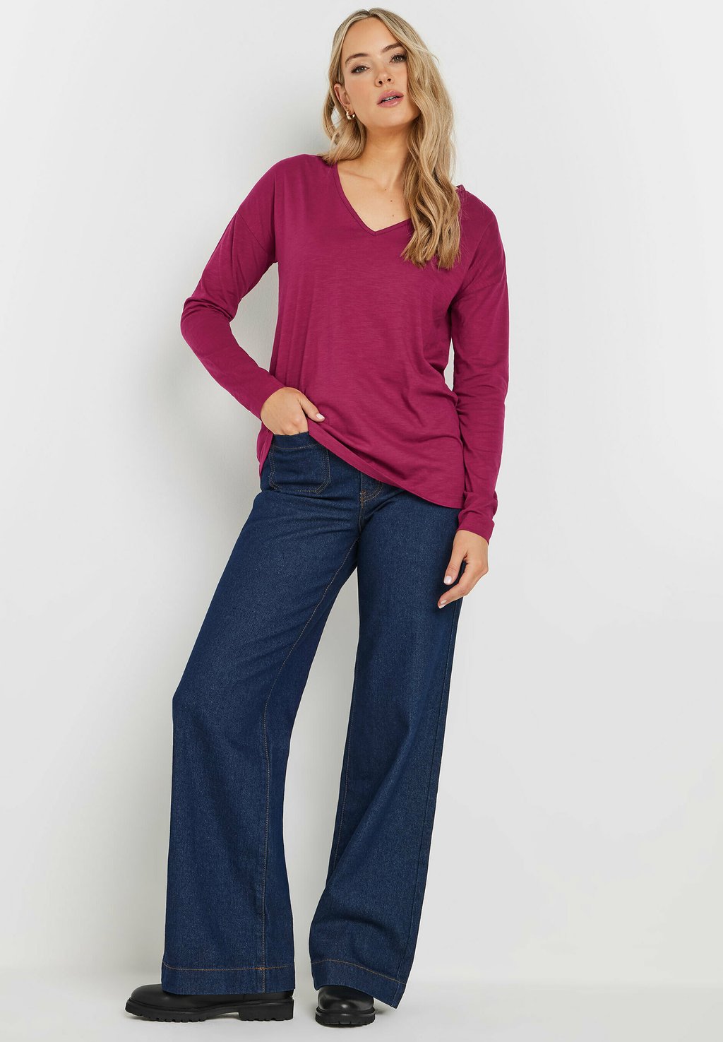 

Топ с длинными рукавами 2 PACK Long Tall Sally, розовый