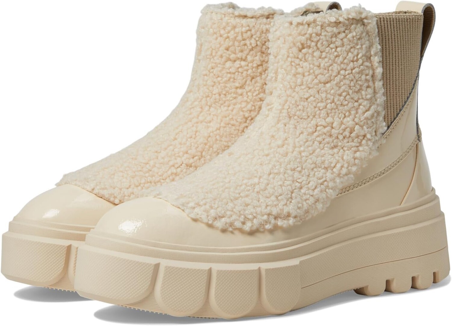 

Ботинки SOREL CaribouX Boot Chelsea Cozy, цвет Bleached Ceramic/Oatmeal