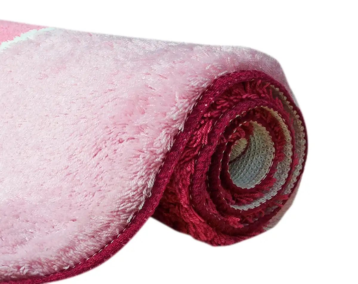 

Мой домашний коврик для ванной "Magnus" My home прямоугольный (70х110 см), розовый