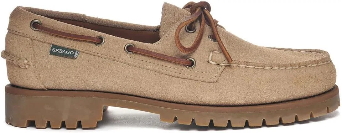 Лоферы замшевые Sebago Ranger, Beige Camel