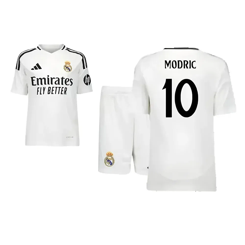 Детский футбольный комплект Real Madrid Modric 10, белый